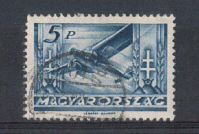 1936 - LOTTO/3735 - UNGHERIA - 5p. POSTA AEREA