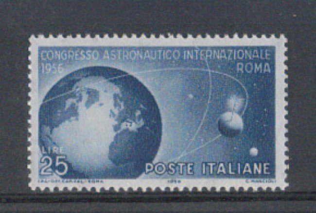 1956 - LOTTO/6307 - REPUBBLICA - 25 L. CONGRESSO ASTRONAUTICO