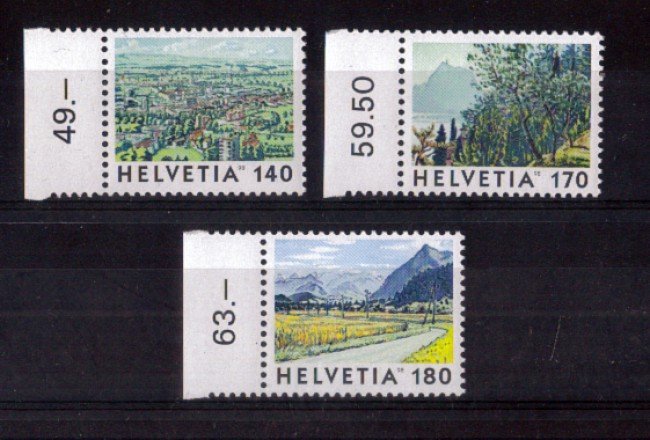 1998 - LOTTO/SVI1585CPN - SVIZZERA - IMMAGINI DELLA SVIZZERA 3v. - NUOVI