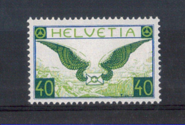 1929 - LOTTO/10716 - SVIZZERA - 40 CENT. POSTA AEREA - NUOVO