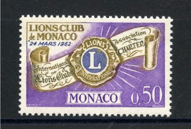 1963 - MONACO - LOTTO/38886 - LYONS CLUB - NUOVO
