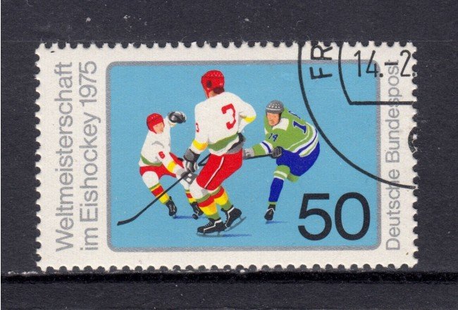 1975 - GERMANIA FEDERALE - CAMPIONATO DI HOCKEY - USATO - LOTTO/31487U