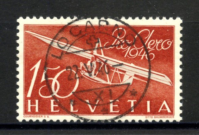 1946 - SVIZZERA - LOTTO/41693 - POSTA AEREA PRO AEREO - USATO