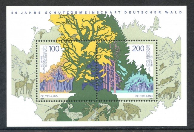 1997 - GERMANIA FEDERALE - PROTEZIONE FORESTE - FOGLIETTO NUOVO - LOTTO/29492