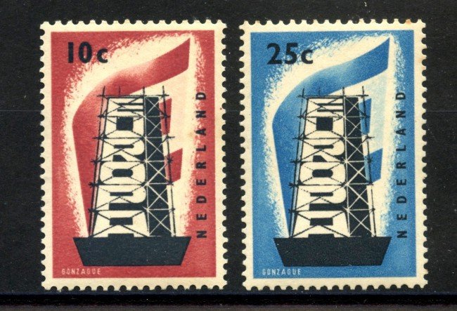 1956 - OLANDA - LOTTO/41161 - EUROPA 2v. - NUOVI