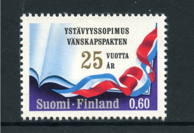 1973 - LOTTO/24204 - FINLANDIA - AMICIZIA FINLANDIA/ URSS  - NUOVO