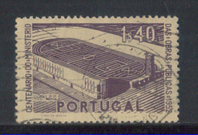 1952 - LOTTO/9743BU - PORTOGALLO - 1,40e. STADIO - USATO