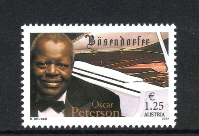 2003 - AUSTRIA - LOTTO/41969 - OSCAR PETERSON - NUOVO