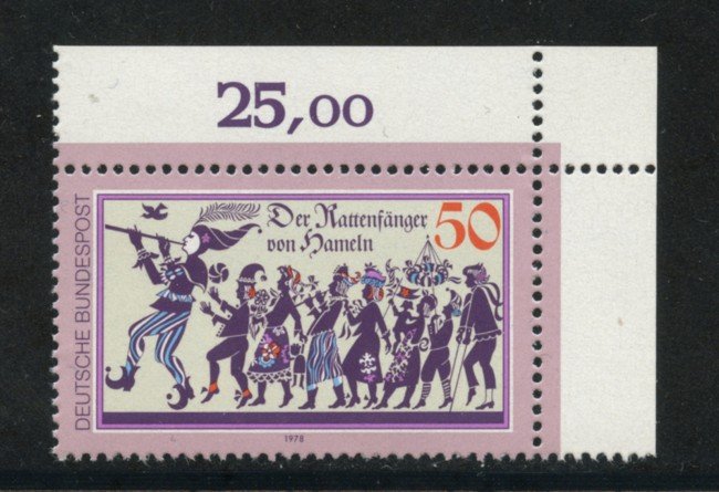 1978 - LOTTO/19003 - GERMANIA - PIFFERAIO DI HAMELN - NUOVO