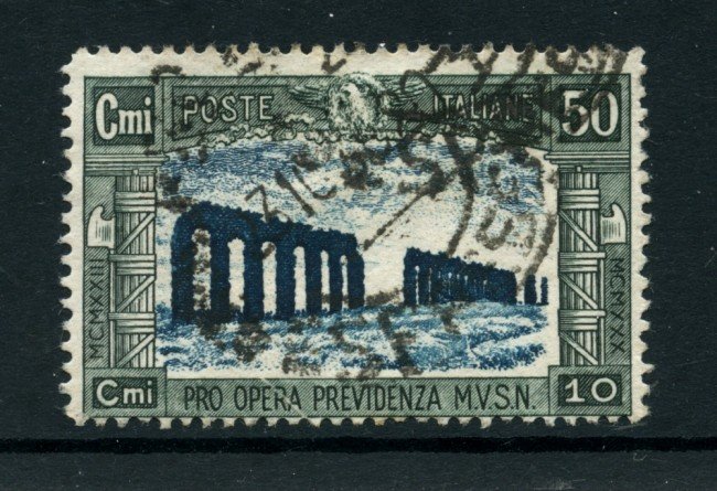 1930 - LOTTO/24662 - REGNO - 50+10 cent. MILIZIA 3° - USATO