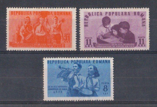 1950 - LBF/2706 - ROMANIA - BAMBINI PIONIERI