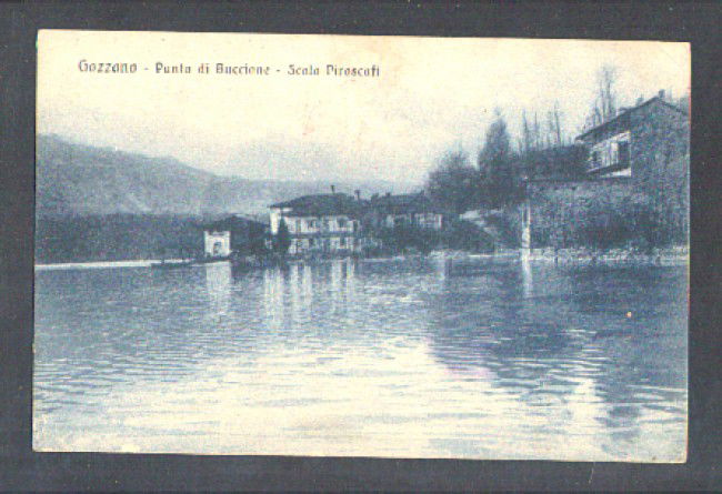 GOZZANO  (NO) - 1916 - LBF/1170 - PUNTA DI BUCCIONE