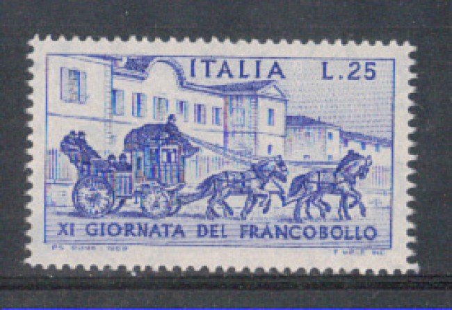 1969 - LOTTO/6521 - REPUBBLICA - GIORNATA FRANCOBOLLO