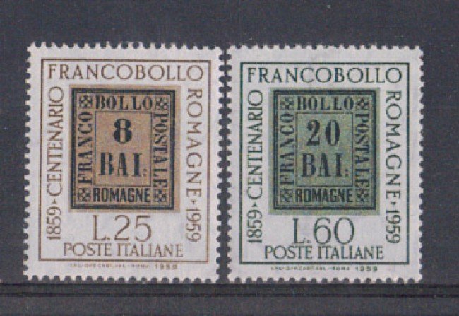 1959 - LOTTO/6355 - REPUBBLICA - CENT. FRANC. ROMAGNE
