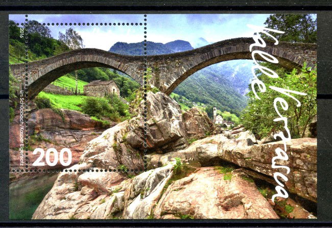 2016 - SVIZZERA - LOTTO/37906 - VALLE VERZASCA - FOGLIETTO - NUOVO