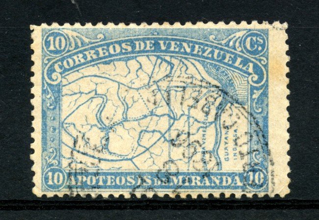 1896 - LOTTO/23027 - VENEZUELA - 10c. F. DE MIRANDA - USATO