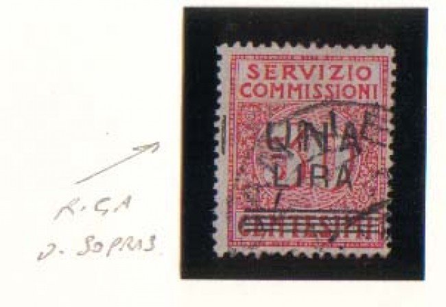 1925 - LBF/88 -  REGNO D'ITALIA - SERVIZIO COMMISSIONI