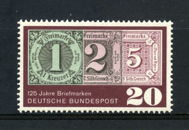 1965 - GERMANIA FEDERALE  - 20p. ANNIVERSARIO DEL FRANCOBOLLO - NUOVO - LOTTO/30900