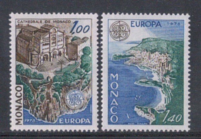 1978 - LOTTO/4497 - MONACO - EUROPA MONUMENTI.