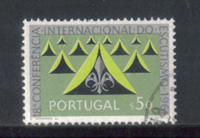 1962 - LOTTO/9784AU - PORTOGALLO - 50c. SCOUTS - USATO