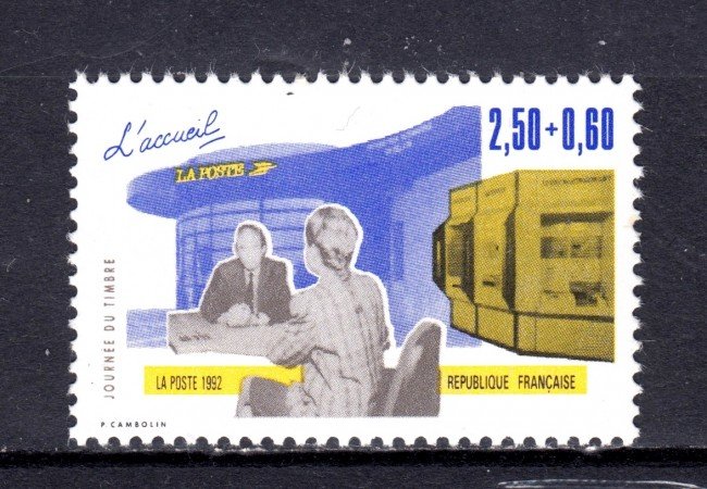 1992 - FRANCIA - GIORNATA DEL FRANCOBOLLO - NUOVO - LOTTO/31544