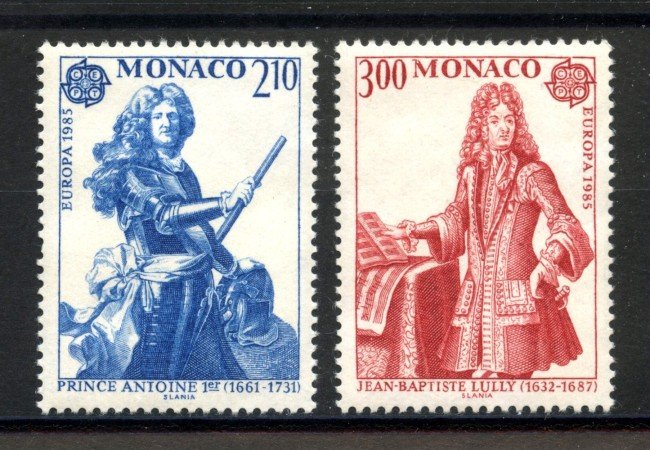 1985 - MONACO - LOTTO/41412 - EUROPA 2v. - NUOVI
