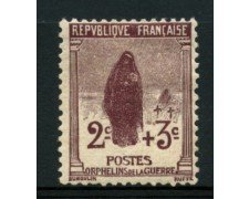 1917/19 - LOTTO/11804 - FRANCIA -  2+3c. PRO ORFANI - LING.