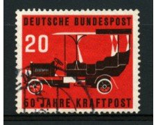 1955 - LOTTO/11857 - GERMANIA FEDERALE - 20p. AUTOPOSTALE - USATO