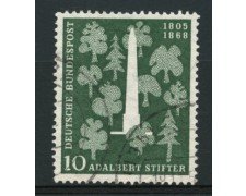 1955 - LOTTO/11862 - GERMANIA FEDERALE - 10p. A.STIFTER - USATO