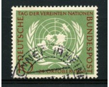 1955 - LOTTO/11864 - GERMANIA FEDERALE - 10p. GIORNATA ONU - USATO