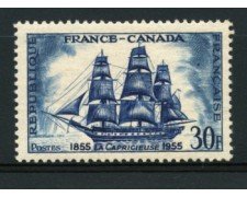1955 - LOTTO/11903 - FRANCIA - AMICIZIA FRANCO-CANADESE - NUOVO
