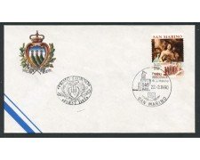 1990 - LOTTO/12216 - SAN MARINO - OCCUPAZIONE ALBERONIANA - BUSTA FDC