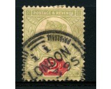 1887 - Lotto/12310 - GRAN BRETAGNA - 2p. GIUBILEO REGINA VITTORIA - USATO