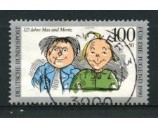 1990 - LOTTO/12475 - GERMANIA - 100+50p. Max e Moritz - USATO