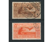 1930 - LOTTO/12509 - REGNO - POSTA AEREA 50c./ 1 LIRA BIMILLENARIO VIRGILIO - USATI