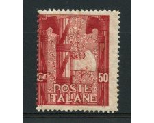 1923 - LOTTO/12752 - REGNO - 50c. MARCIA SU ROMA - NUOVO