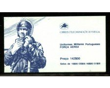 1984 - LOTTO/12859 - PORTOGALLO - UNIFORMI MILITARI LIBRETTO - NUOVO