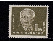 1950 - LOTTO/12965 - GERMANIA DDR - 1 Dm. PRESIDENTE WILHELM PIECK - NUOVO