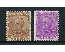 1928 - LOTTO/13042 - REGNO -  EFFIGIE DI VITTORIO EMANUELE III° 2v. - NUOVI