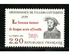 1989 - LOTTO/13939 - FRANCIA - VILLERS COTTERETS - NUOVO