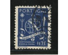1945 - LOTTO/13953 - PORTOGALLO - 1,75 SCUOLA NAVALE - USATO