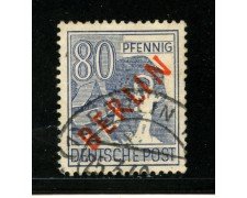 1949 - LOTTO/13957 - BERLINO - 80p. SOPRASTAMPATO - USATO