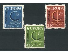1966 - LOTTO/13964 - PORTOGALLO - EUROPA 3v. - NUOVI