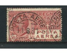 1926/28 - LOTTO/13989C - REGNO - 50c. POSTA AEREA - USATO