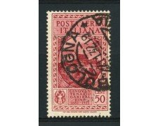 1932 - LOTTO/13990B - REGNO - 50c. POSTA AEREA GARIBALDI - USATO
