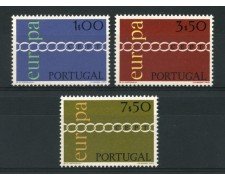 1971 - LOTTO/14008 - PORTOGALLO - EUROPA 3v. - NUOVI