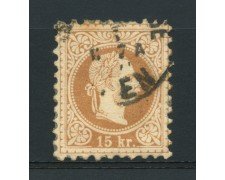 1874 - LOTTO/14164 - AUSTRIA - 15 Kr. BRUNO - USATO