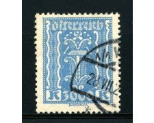1923/24 - LOTTO/14255 - AUSTRIA - 3000 Kr. AZZURRO CHIARO - USATO
