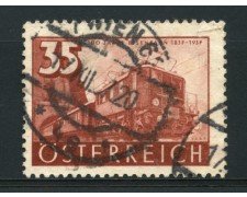 1937 - LOTTO/14282 - AUSTRIA - 35g. LOCOMOTIVA  ELETTRICA - USATO