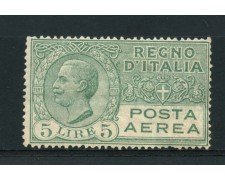 1926/28 - LOTTO/14341 - REGNO - POSTA AEREA 5 LIRE - LING.